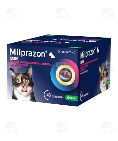 MILPRAZON SABOR 16 MG/40 MG GATOS >2 KG 48 COMP – Comercial Samaniego ...